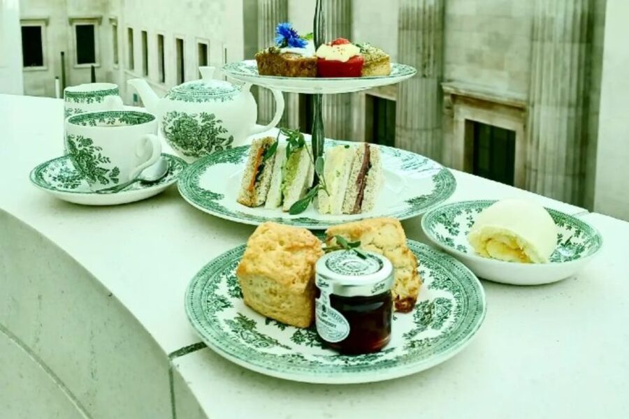 Afternoon Tea at the British Museum - Adding Prosecco to the occasion