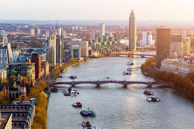 Afternoon Tea River Cruise on the Thames - Tea at Tower Pier, with London already in view