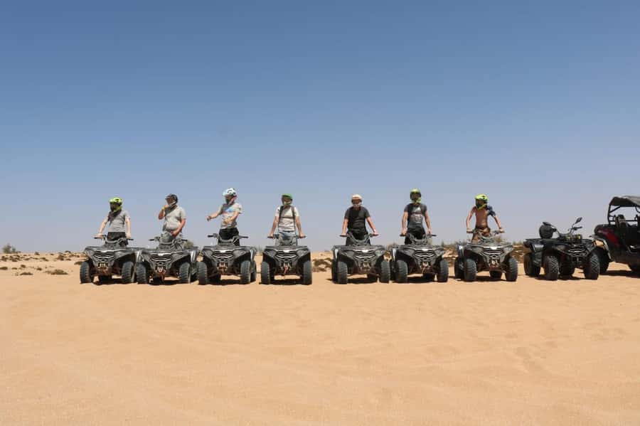Agadir : 2 h Quad biking excursion with moroccan tea - Sandy tracks, dunes, and Berber villages