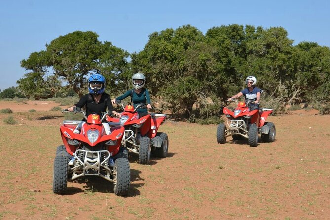 Agadir Quad ATV Adventure Tour with Berber Tea Experience - The Moroccan tea stop in a traditional tent