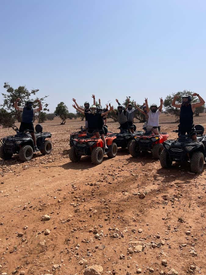 Agadir: Quad Bike Safari Desert With Moroccan Tea - Views, photographs, and the return route