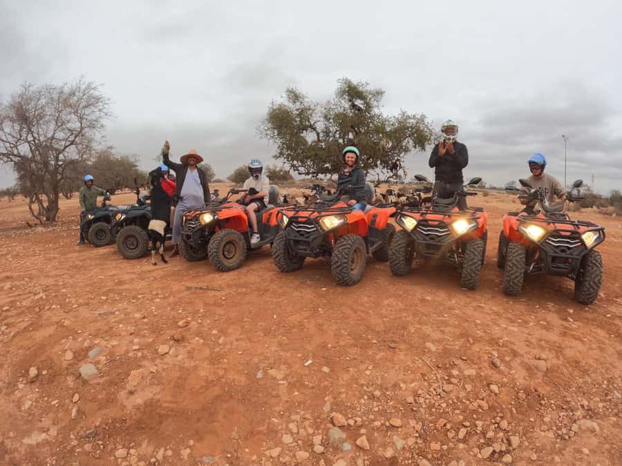 Agadir: Quad Bike Safari Desert With Moroccan Tea - Hotel pickup makes the morning easier