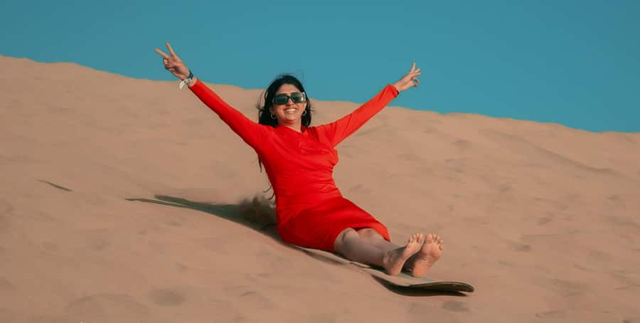 Agadir/Taghazout: Sandboarding & Sunset Tea with Fire Show - Quick points to know
