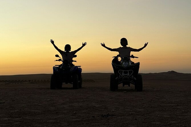 Agafay Desert, 2H of Quad Biking, tea & transfer from Marrakech - Getting ready for the two-hour quad ride