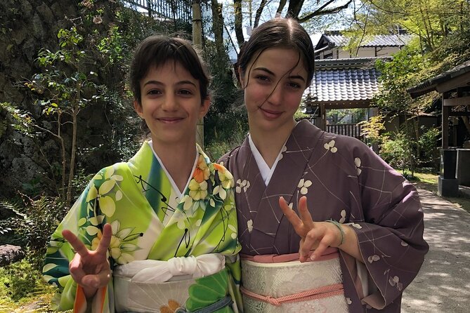 An Amazing set of Cultural experience: Kimono, Tea Ceremony and Calligraphy - Who will enjoy this experience most?