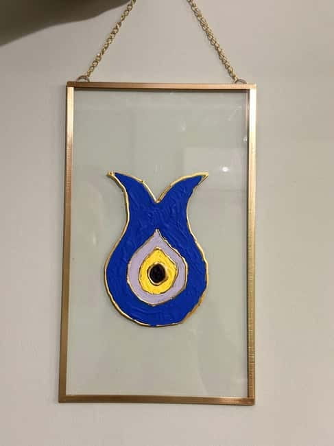 Antalya: Frame Glass Painting Workshop with Turkish Tea - Tea, Turkish delight, and a slower pace