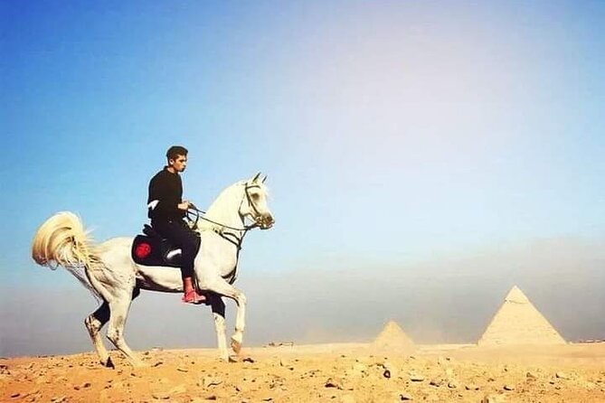 Arabian Nights immersion Pyramids Horse,camel Ride,Bedouin Tea - The $88.89 price and what it covers