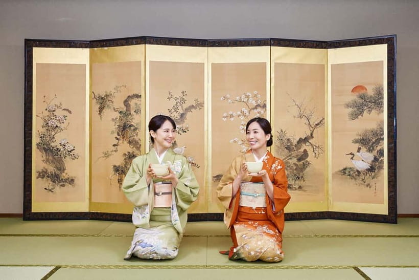 Asakusa: Kimono Tea Ceremony with Matcha and Sweet - Wagashi and the meaning of the season