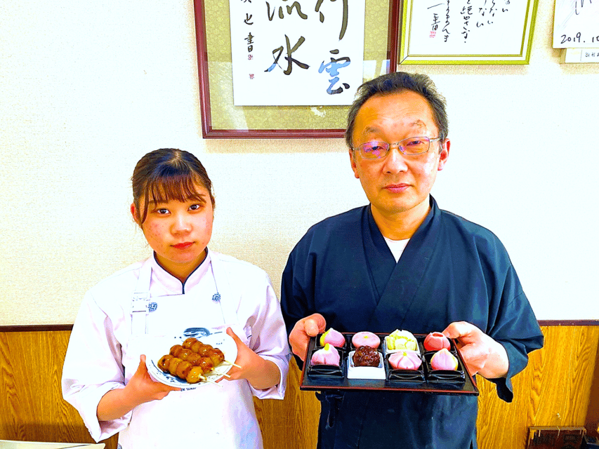 At an Antique Shop, Tea Ceremony and Japanese Sweets Forming - What the $57 price includes