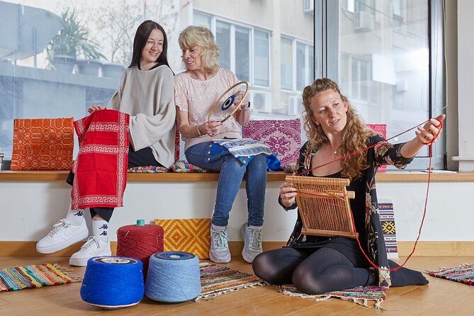 Athens: Evil Eye Weaving Workshop with Greek Tea - A Greek myth told through thread