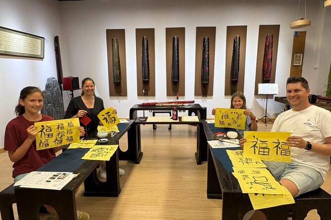 Beijing Culture: Tea Ceremony, Heritage Instrument & Calligraphy - Calligraphy that gives you something to keep