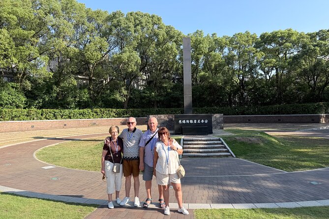Best of Nagasaki with Japanese Tea Ceremony 4 hours Car Tour - Hypocenter Park marks the exact point of impact