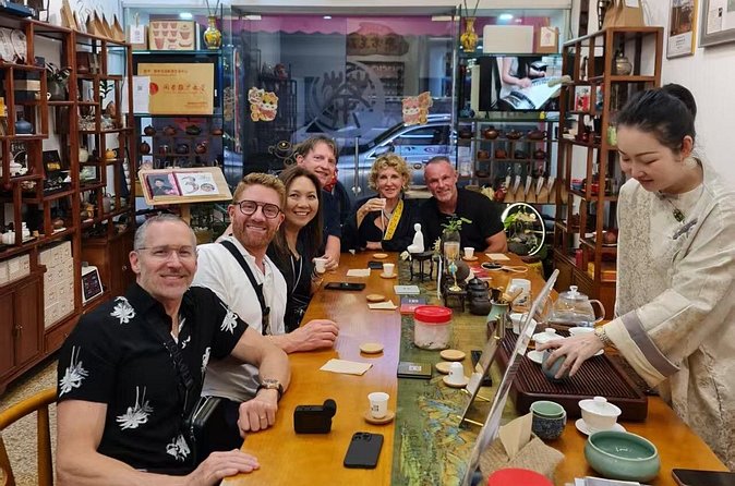 Calmful Tea Making Experience - The friendly conversation adds local use