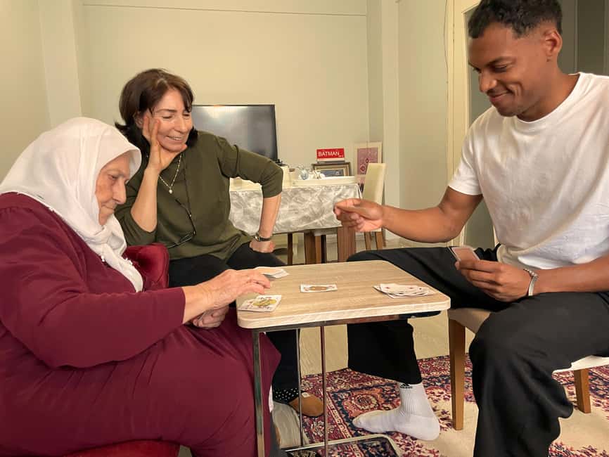 Card Game and Afternoon Turkish Tea with Local Grandma - An Afternoon at Anane’s Card Table