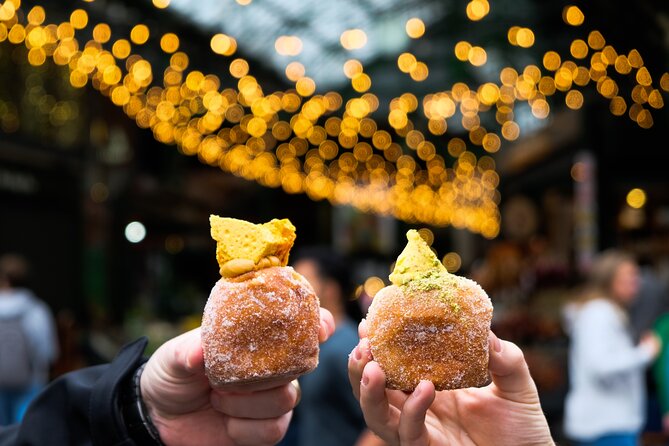 Christmas Delights: Festive Tea & Doughnuts at Borough Market - Christmas atmosphere without a long formal tour
