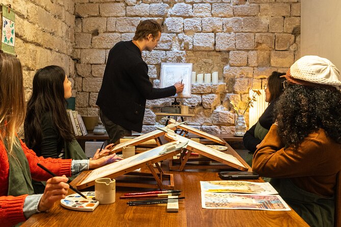 Cinematic Watercolor Workshop and Tea Experience at Boma Café - Key points to know before booking