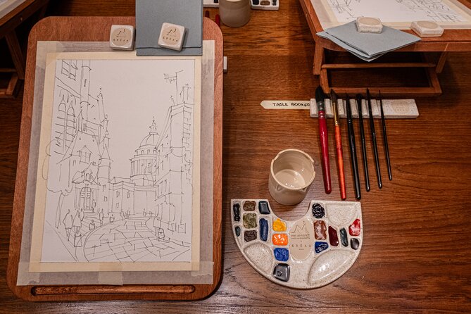 Cinematic Watercolor Workshop and Tea Experience at Boma Café - Scheduling, transport, and cancellation details