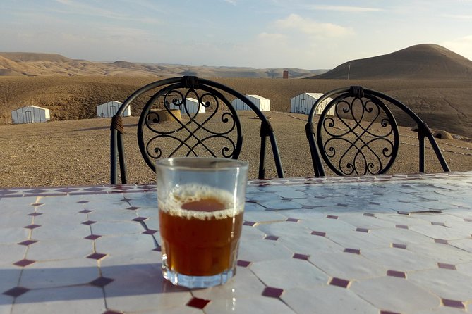 Desert Sunset Camel Ride With Free Tea in The Desert Camp - Leaving Marrakech for the Agafay Desert