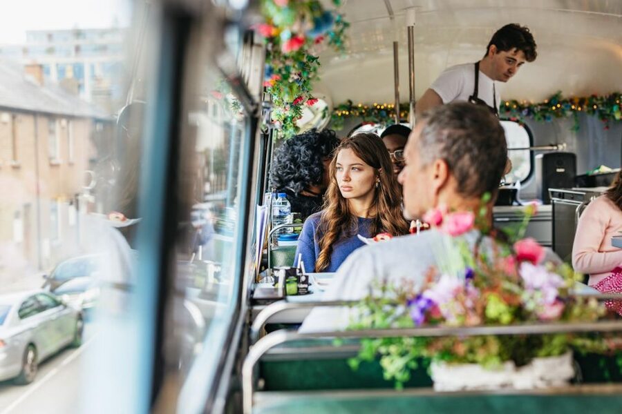 Dublin: Afternoon Tea Vintage Bus Tour - The route from Trinity College to Phoenix Park