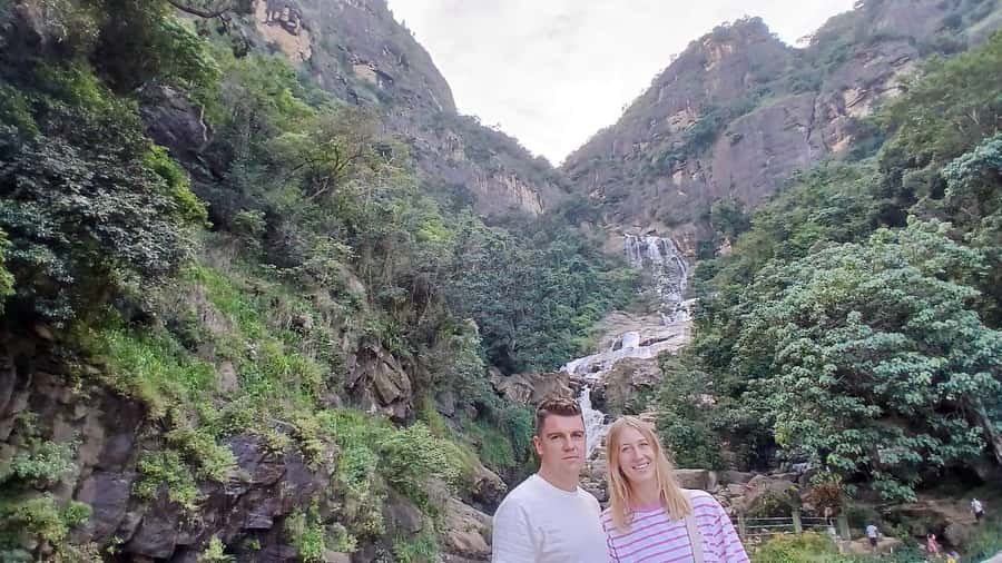 ELLA Lipton Seat Tea Test & Pluck 9Arch, Waterfalls, & Lunch - Ella Rock, Ravana Falls, and the day’s active side