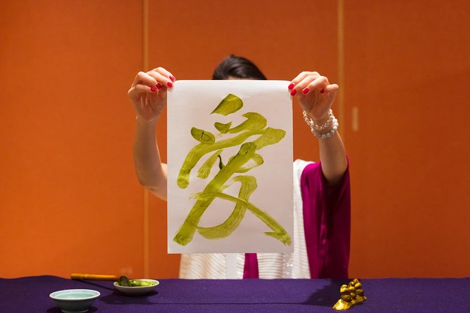 Experience mindfulness and tranquility with Matcha Calligraphy - Key points to know before booking