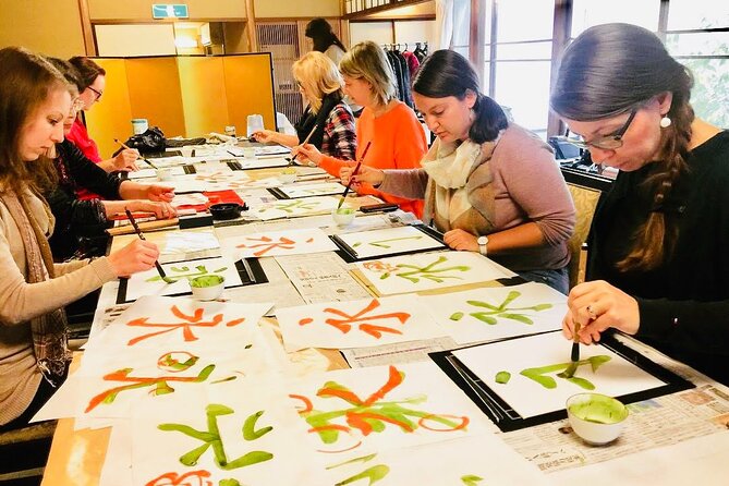 Experience mindfulness and tranquility with Matcha Calligraphy - How the group size affects the experience