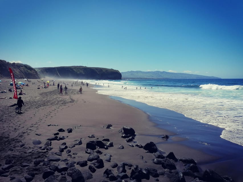 Fire Lake, Pineapple & Tea: Half-Day Jeep Tour - Santa Bárbara Beach and São Miguel’s black sand