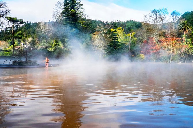 Furnas Volcano, Lake, Geysers, Tea Plantation and Terra Nostra - Terra Nostra offers a warm-water break