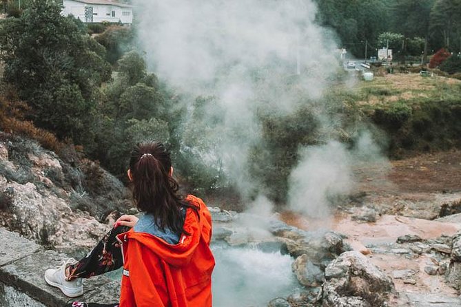 Furnas Volcano, Lake, Geysers, Tea Plantation and Terra Nostra - Gorreana Tea Plantation starts the day