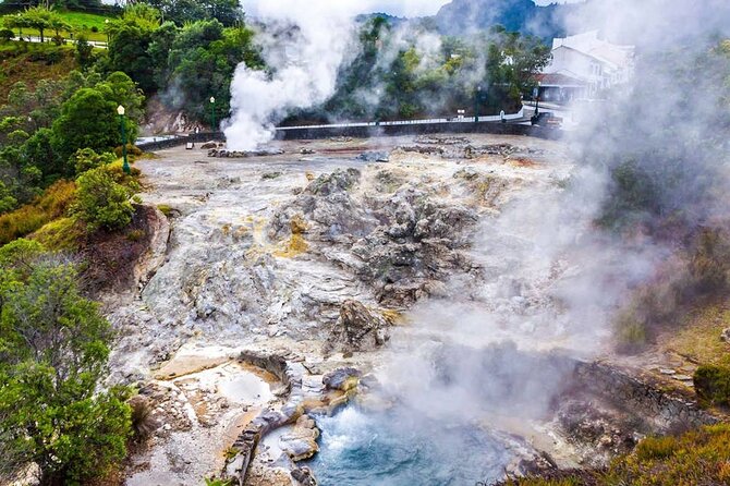Furnas Volcano & Tea Plantation With Traditional Lunch, East Tour - Lunch at Banhos Ferreos is more than a meal