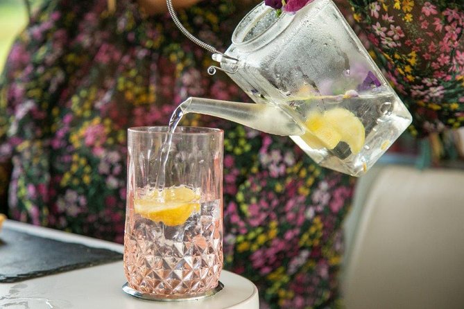 Glasgow Gin Tea Experience - Afternoon tea on a vintage bus