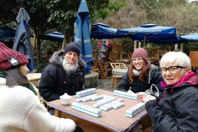 Half-day Private Mahjong course in Local Tea House