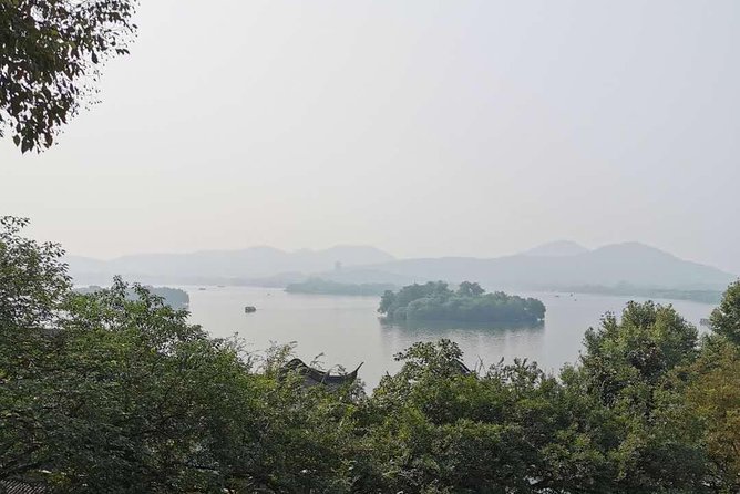 Hangzhou West Lake and Tea Plantation Half Day Tour - West Lake from the water