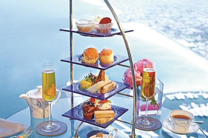 High Tea Experience at Burj Al Arab with Pickup and Drop off - What arrives on the high tea stand