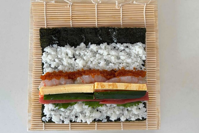 Hokkaido Seafood Sushi Rolls Experience with Matcha, in Sapporo - The Sapporo location and what to pair with it