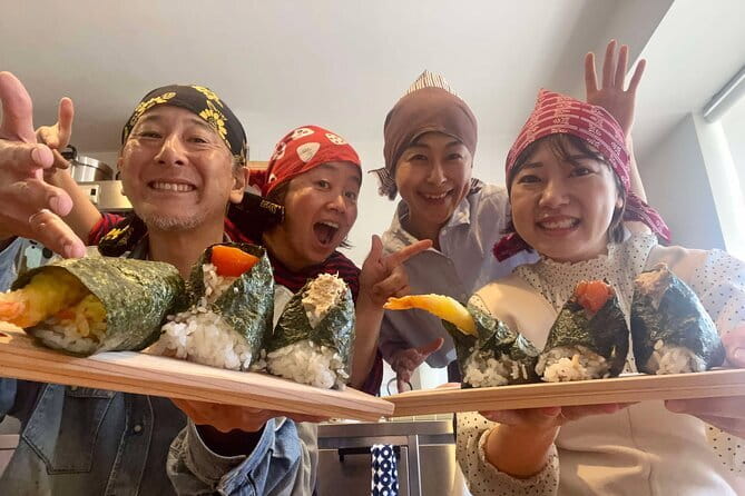 Home Made Onigiri and Matcha Cooking Class in Hiroshima - Two fillings, with a few choices to settle early