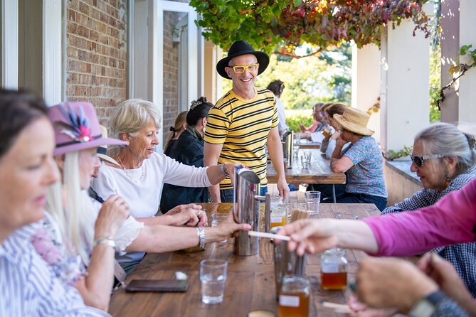 Honey Farm Tour. Morning Tea. Guided Tasting - Tasting six floral honeys on the terrace