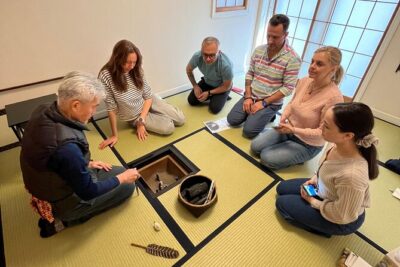 Japanese Sweets Making & Tea Ceremony in Yokohama, suburban Tokyo