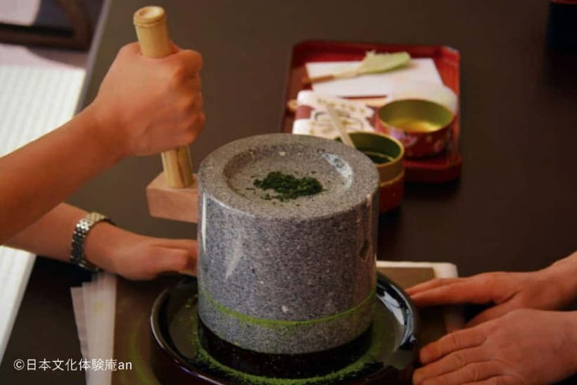 Japanese Traditional Sweets making and Tea Ceremony - A short break before the tea lesson