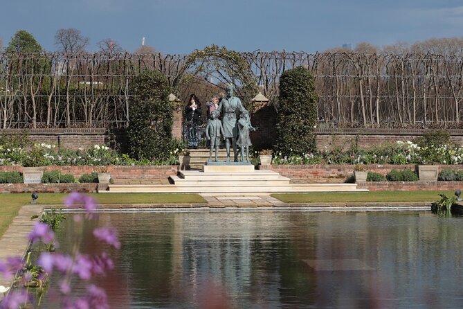 Kensington Palace Special Exhibition, Guided Walk & High Tea - Views from the Physical Energy statue and Round Pond