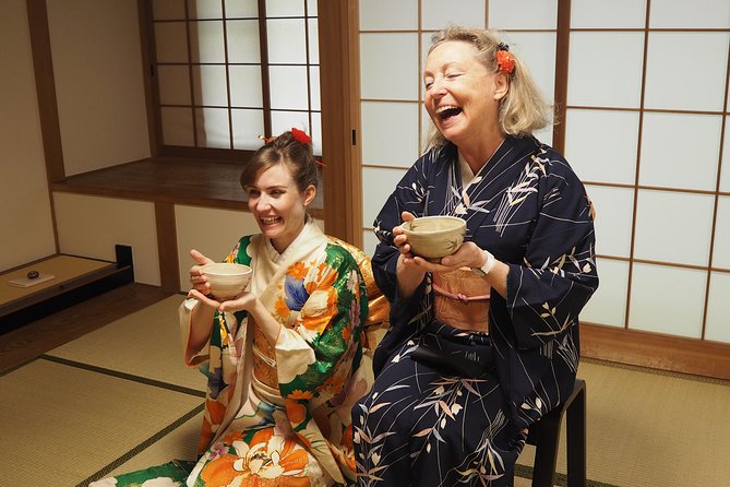 Kimono and Tea Ceremony in Miyajima - Choosing and wearing one of more than 100 kimono