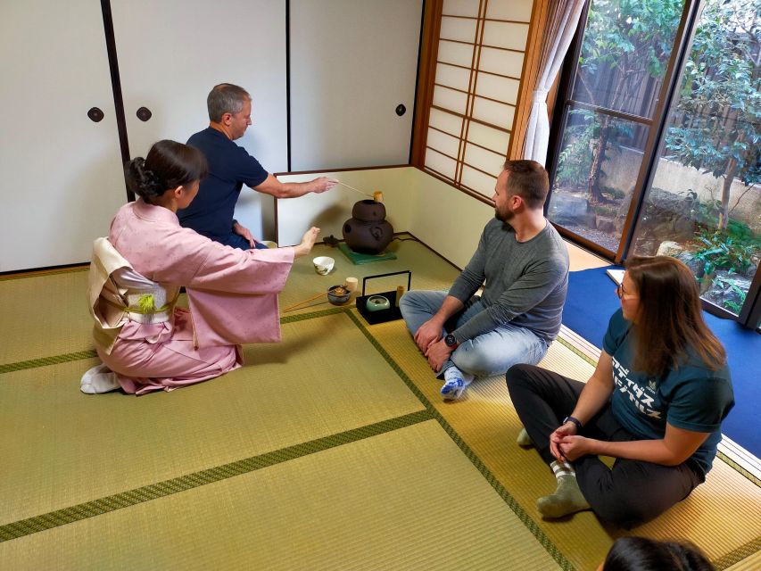 Kyoto Fushimiinari:Wagashi Making & Small Group Tea Ceremony - Learning how to drink and prepare matcha