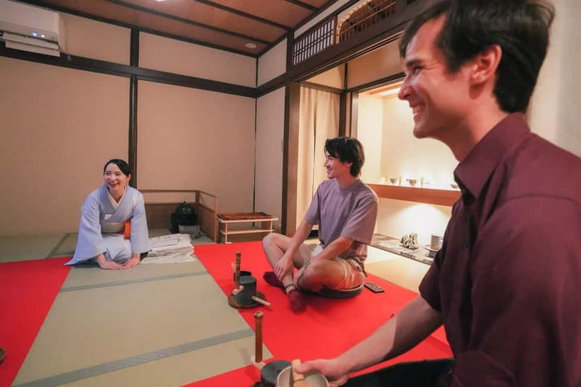Kyoto Gion Tea ceremony & Wabi-sabi Walking Tour - Meeting at the Izumo no Okuni statue