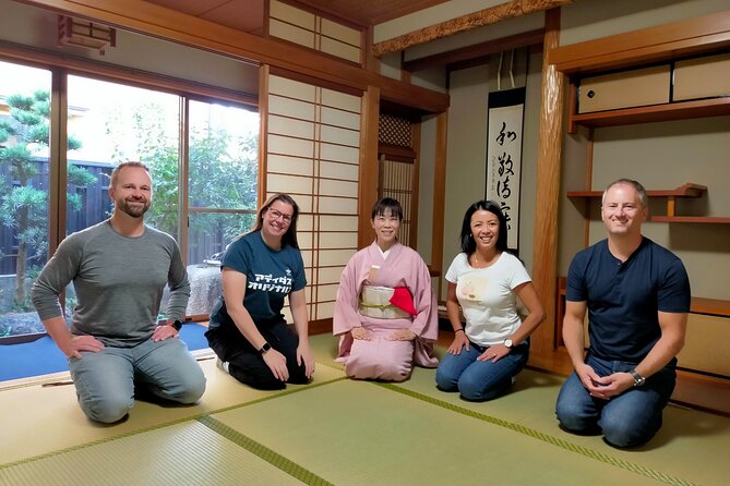 Kyoto near Fushimiinari Wagashi making&Small Group Tea Ceremony - Making wagashi in the home kitchen