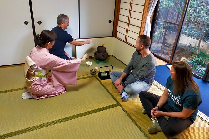 Kyoto near Fushimiinari Wagashi making&Small Group Tea Ceremony - Learning how to drink matcha