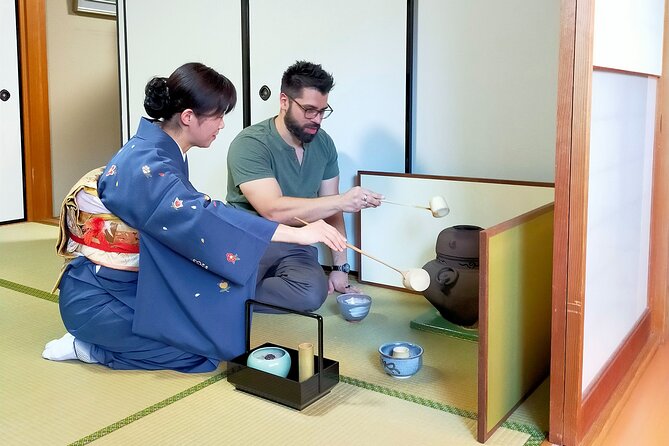 Kyoto near Fushimiinari Wagashi making&Small Group Tea Ceremony - Tatami etiquette and comfort