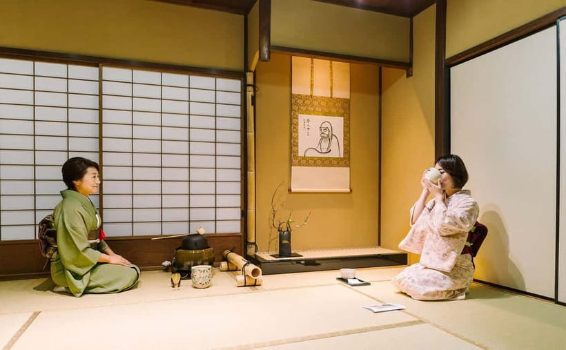 Kyoto: Tea Ceremony in 100-year-old Kyo-Machiya Townhouse - Inside the 100-year-old machiya