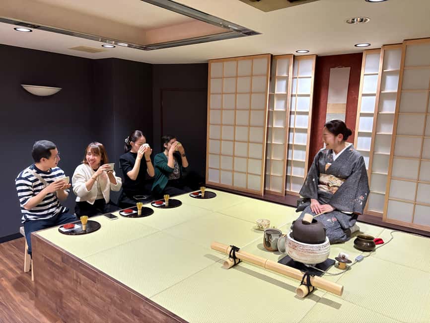 Kyoto: Traditional Tea Ceremony with Matcha & Sweets in Gion - Making your own bowl of matcha