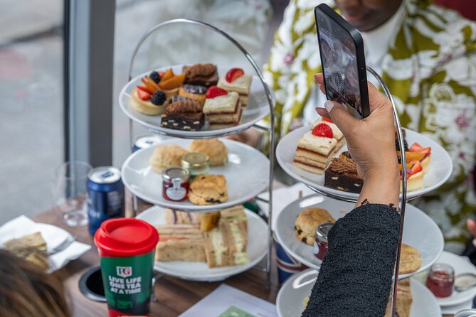 London: Afternoon Tea Bus Tour with Prosecco & London Eye Option - Tea, scones, and the sweet course