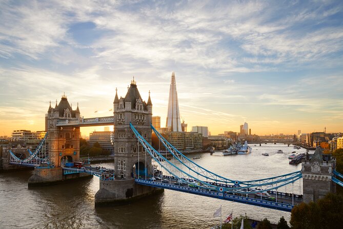 London: Afternoon Tea Bus Tour with Prosecco & London Eye Option - St Paul’s Cathedral, HMS Belfast, and the Tower of London